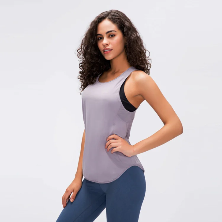 
Activewear high quality sport vest women running workouts summer racerback yoga tank top 