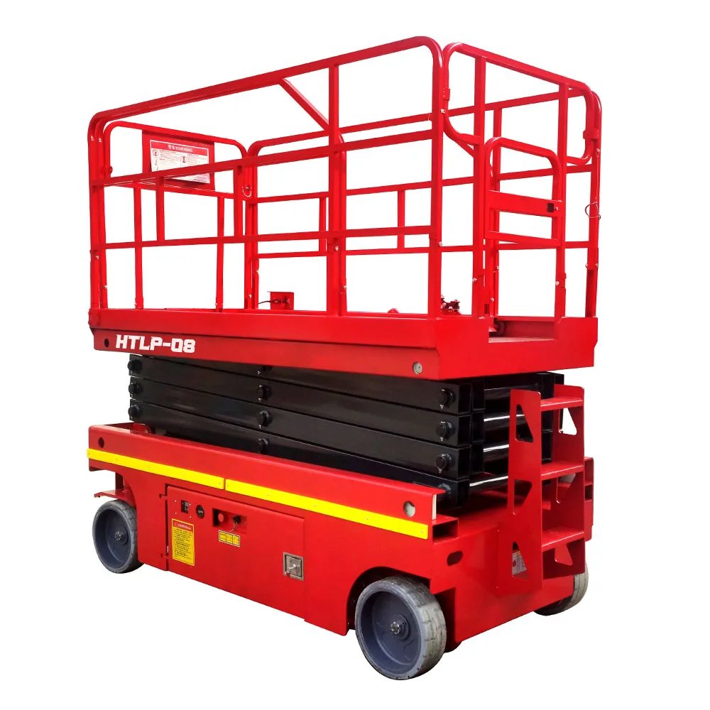 6m 8m 10m 12m 14m 16m 18m Aerial Work Mobile Scissor Man Lift Table Hydraulic Electric Movable Scissor Lift Platform