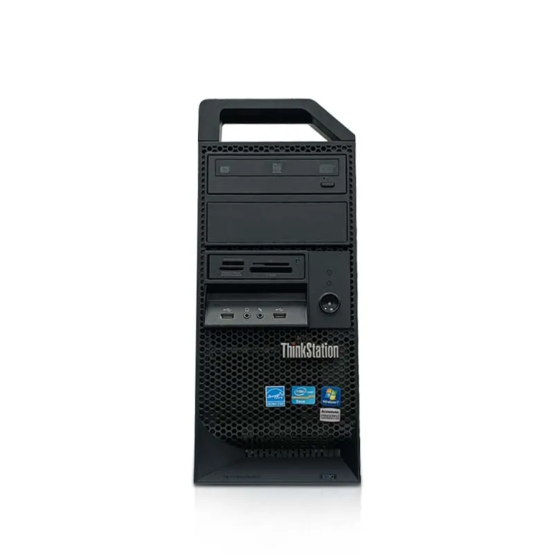 Used Tower PC for Lenovo E30 Desktop Workstation with Xeon Processor 500gb 4g 8g 16g Memory Office Computer Host