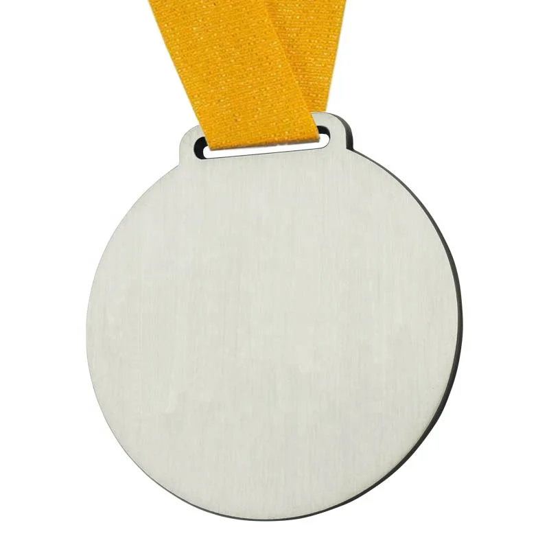 Custom Zinc Alloy Antique Metal Brass Copper Bronze Plating Blank Insert Award Medal For Sport