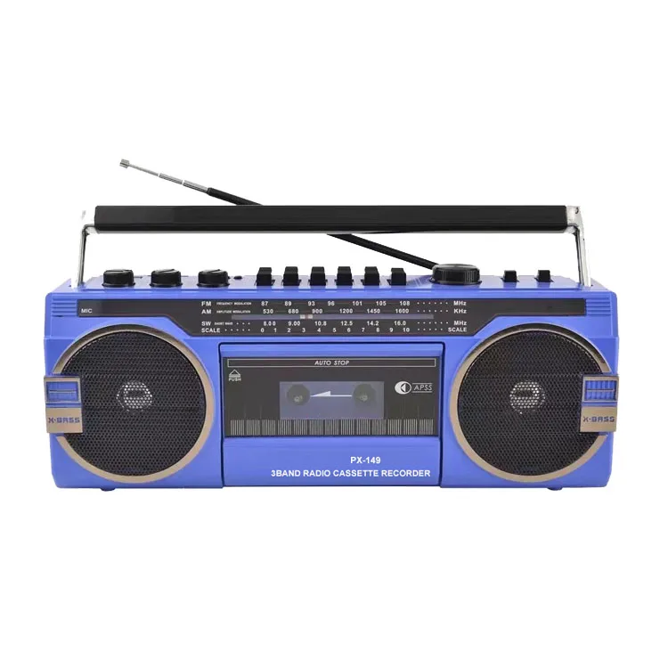Ready To Ship Guanzhou Eletree Retro Radio Cassette Recorder Am/Fm Cassette Player