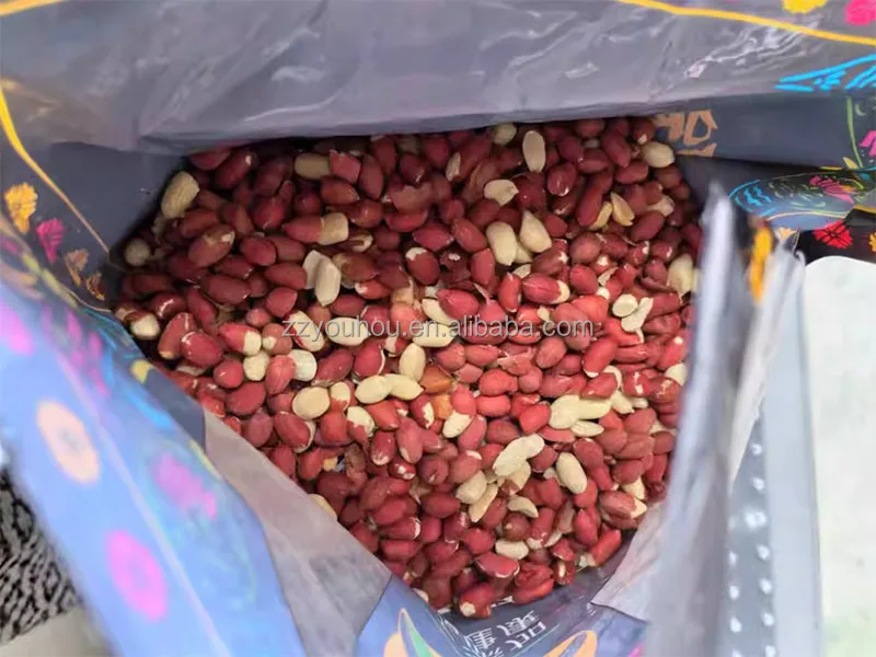 Small peanut inner kernel shelling machine groundnut roaster and peeled equipment peeling
