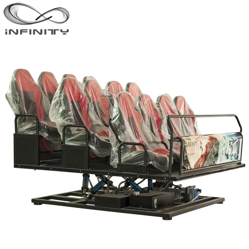 Проектор голограммы Infinity 4D 5D 6D 7D мобильный кинотеатр на 6 мест грузовик для игр киномобиль мобильного парка развлечений