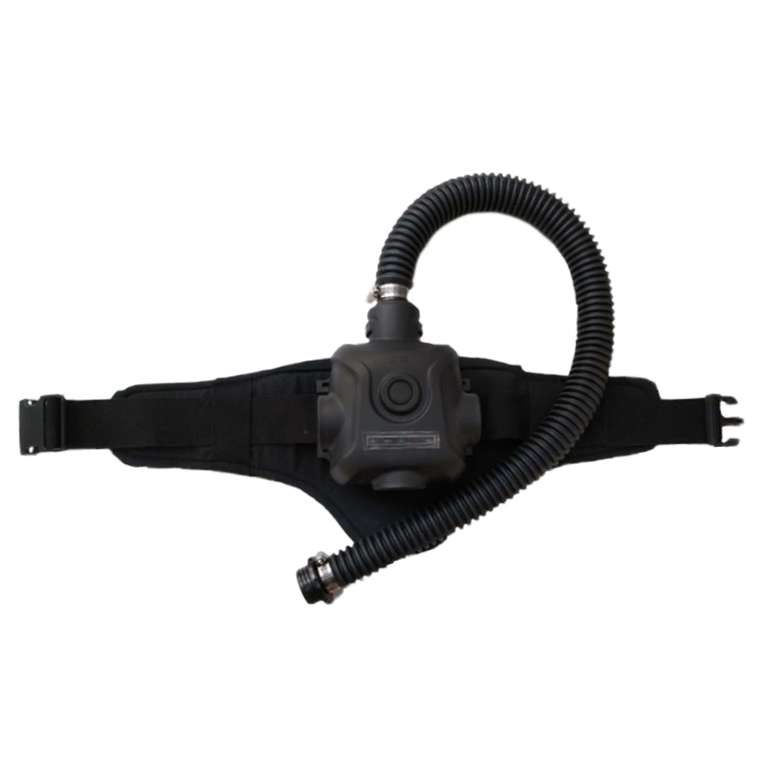 Electric Blower Full Face Gas Mask Powered Air Purifying Respirator PAPR
