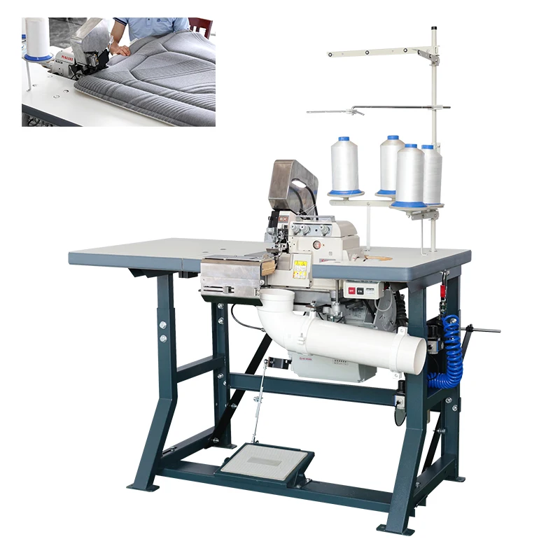 BF-SB80 mattress machine custom automatic cooling and lubrication system design mattress overlock sewing flanging machine