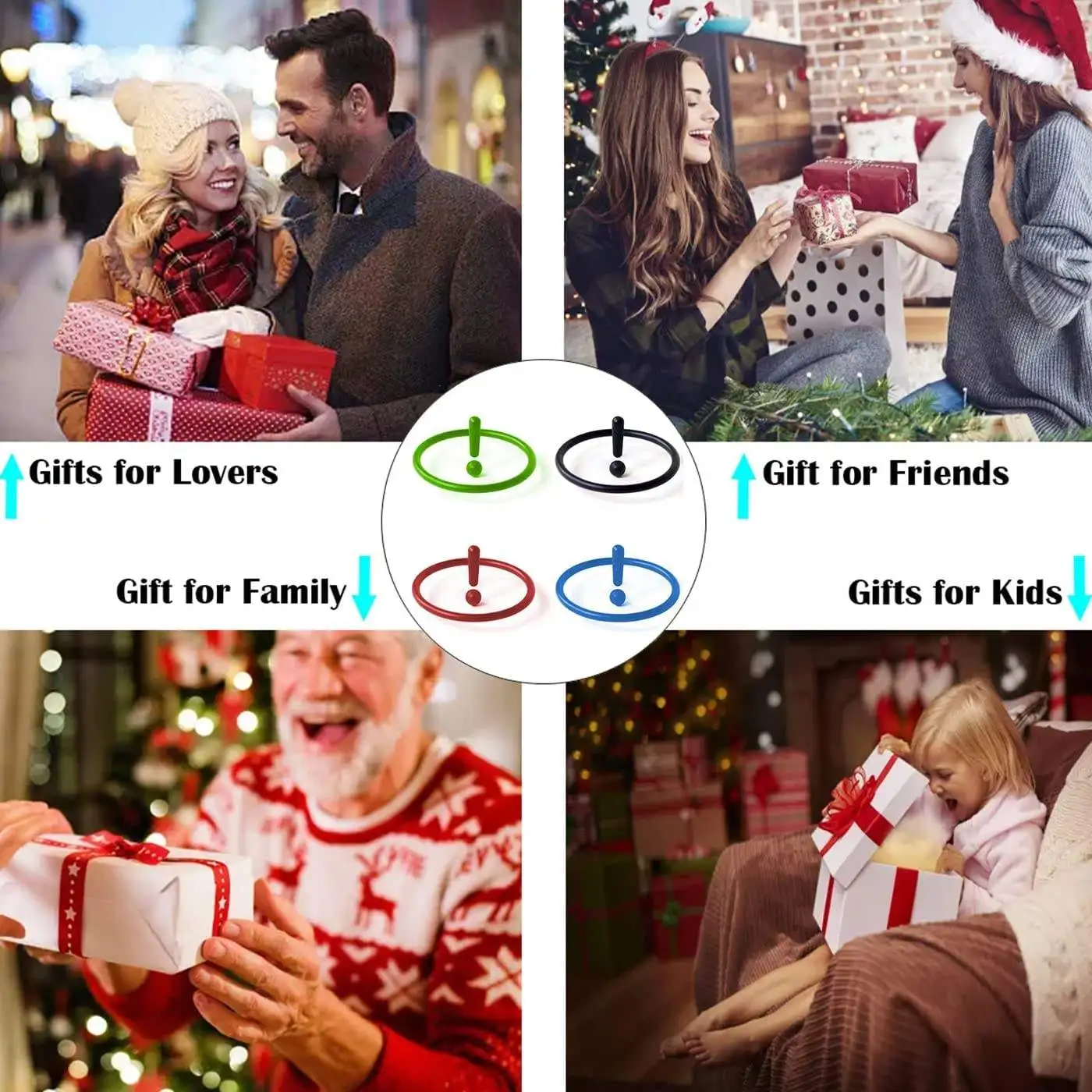 Factory Wholesale  Exclamation Mark Spinning Top Sensory Toys Desk Gadget Spinning Top Anti-Anxiety Hand Toy