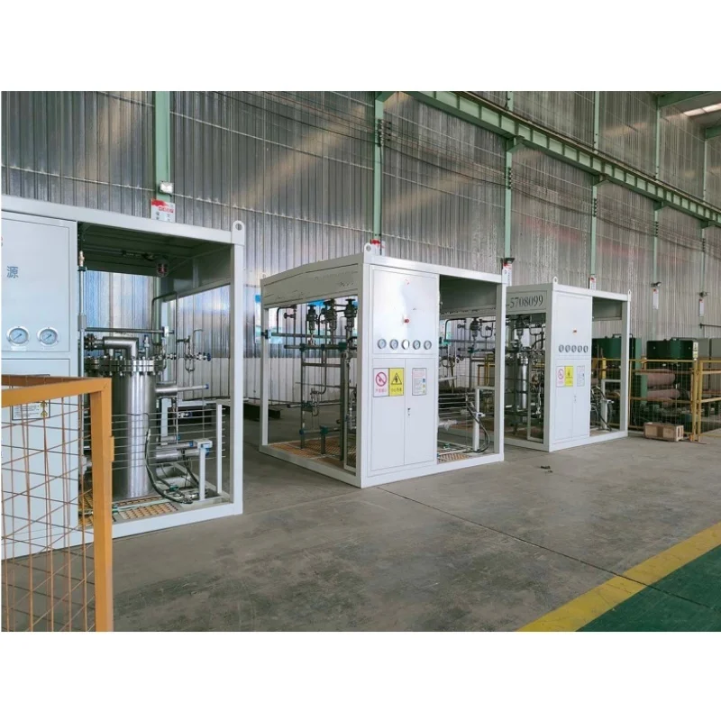 High Pressure LNG LPG Liquid Transfer Pump Unit for Gas Station Cylinder Filling