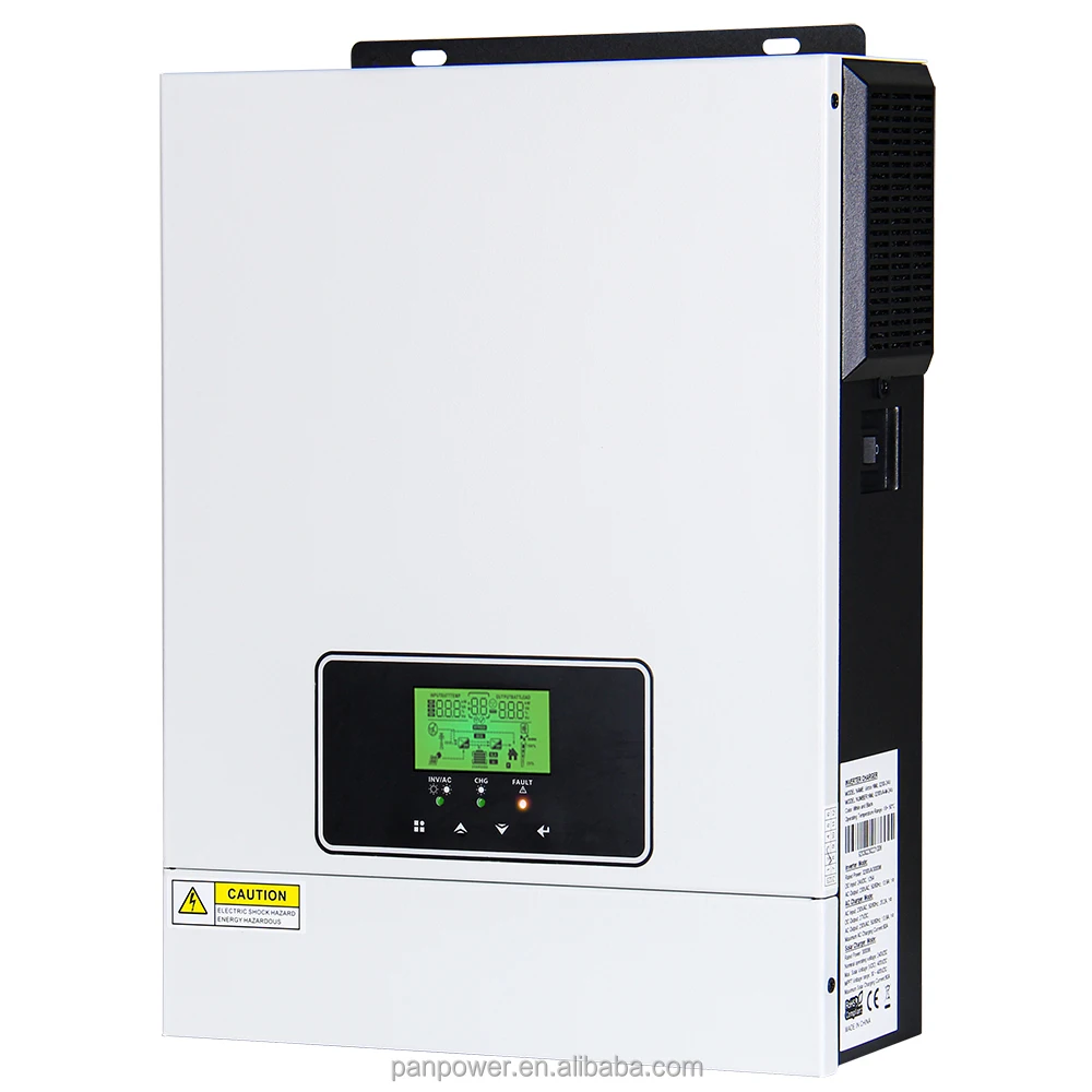 Off Grid Hybrid System 2KVA 3.2KVA High Frequency 1600W 3000W Solar 12V/24V 1.6KW 3KW Inverter