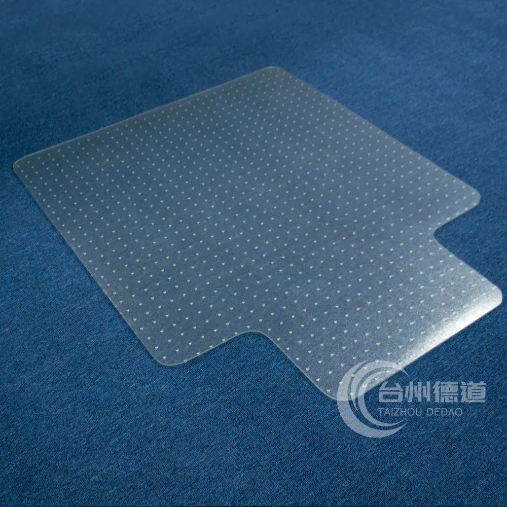 PVC Chair Mat for Carpet Floor Office Chair Mat for Low, Carpeted Floors Plastic Desk Chair Mat