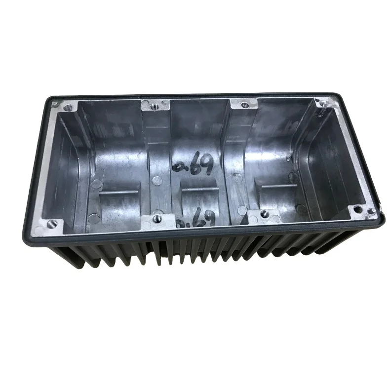 Изготовленные на заказ алюминиевые металлические корпуса сплит-типа, электронные алюминиевые коробки A360