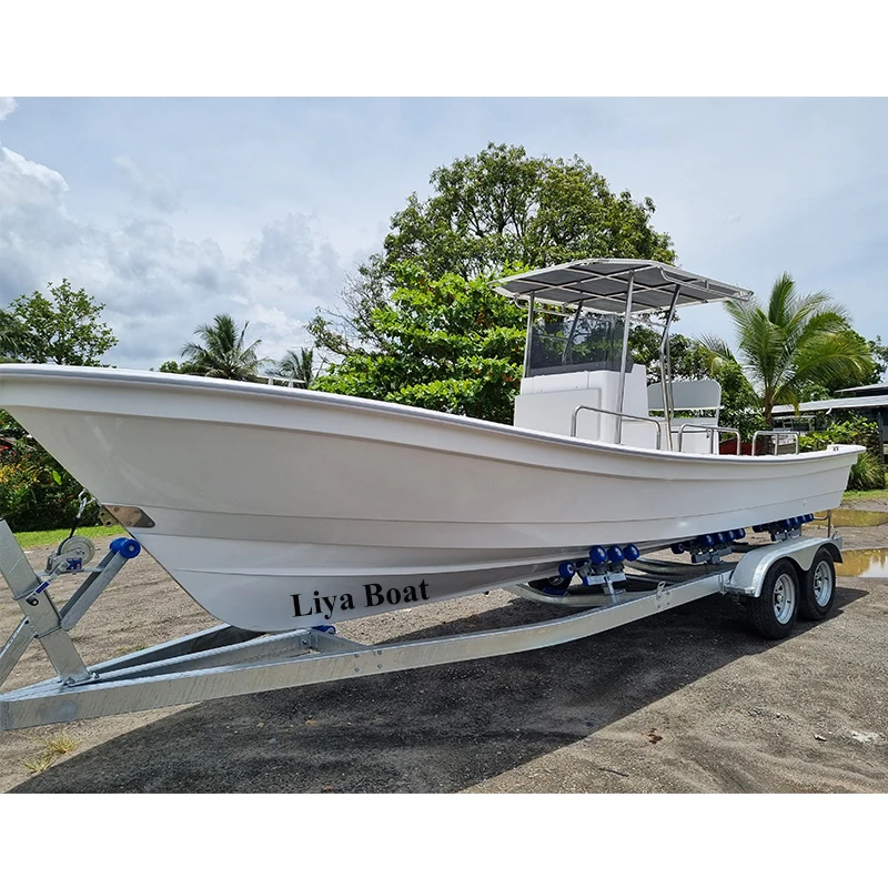 Liya 7.6m panga boat centre console vessel with fiberglass hull