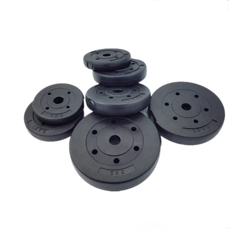 Linefar Cheap Fitness Environmental Protection Cement Dumbbell Plate Special Piece Tasteless Full Weight Barbell Weight Plate