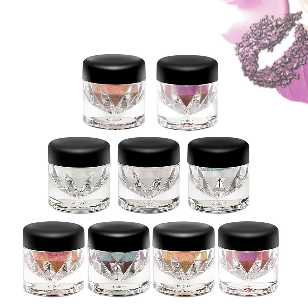 Single Bottle Neon Colors Eyeshdow Powder Private Label Makeup Duochrome Chameleon Loose Pigment Eyeshadow