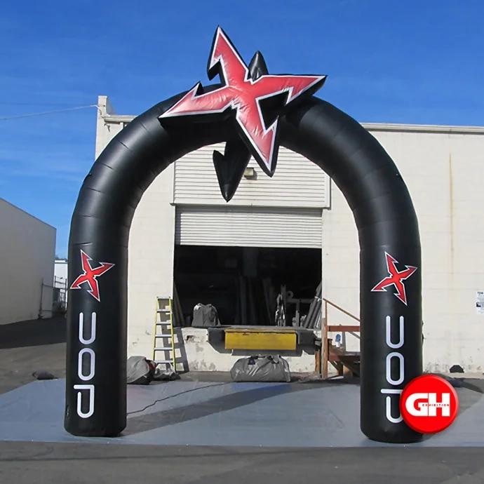 standard arch at event Inflatable Standard Arch 15ft Custom Inflatable Arch for Pepsi