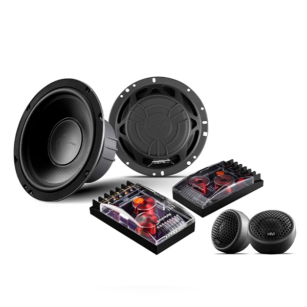 HiVi Hi-Fi Wholesale High Quality  6.5 Inch 2-way Component Car Speaker EX600 Car Audio For Cars Speaker