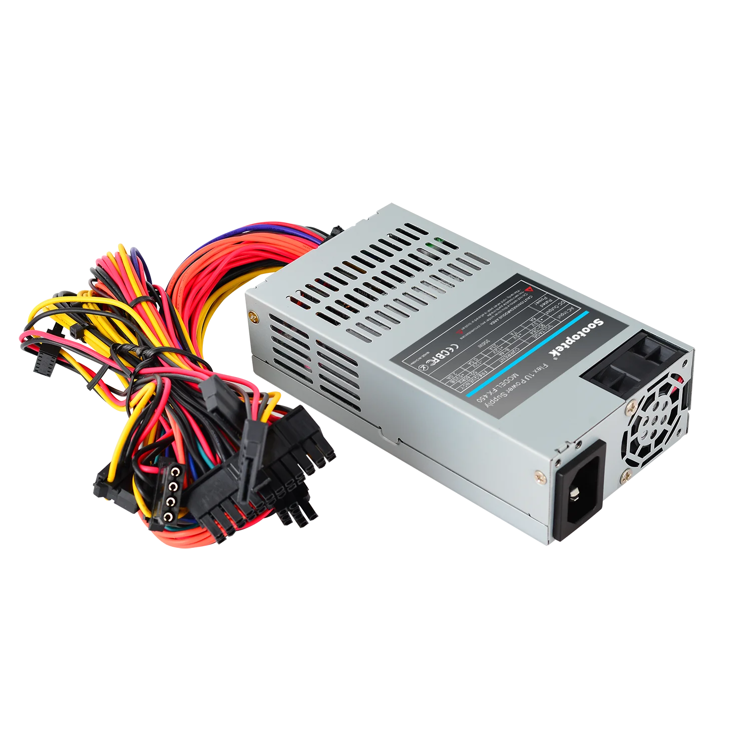 Лидер продаж, источник питания Flex 1U P4 ATX, 500 Вт, 12 В, 450 Вт, импульсный источник питания хорошего качества