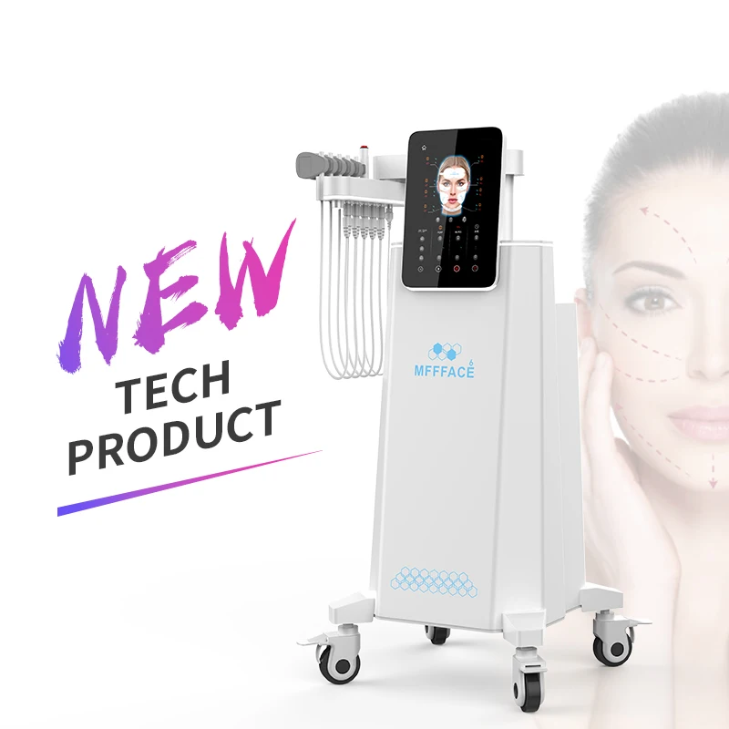 2024 Hanai MFFACE radio frequency EMT EMS facial device rf facial ems microcurrent anti-aging ems rf face lifting machine