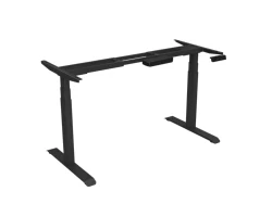 height adjustable A9 computer USB electric lift table dual motors sit stand desk