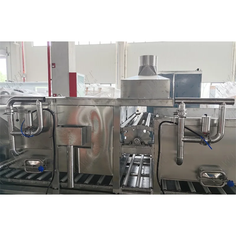 Beer Drink Beverage Can Juice Milk Glass Bottle Roller Pasteurizer Sterilization Machine for Glass Jars
