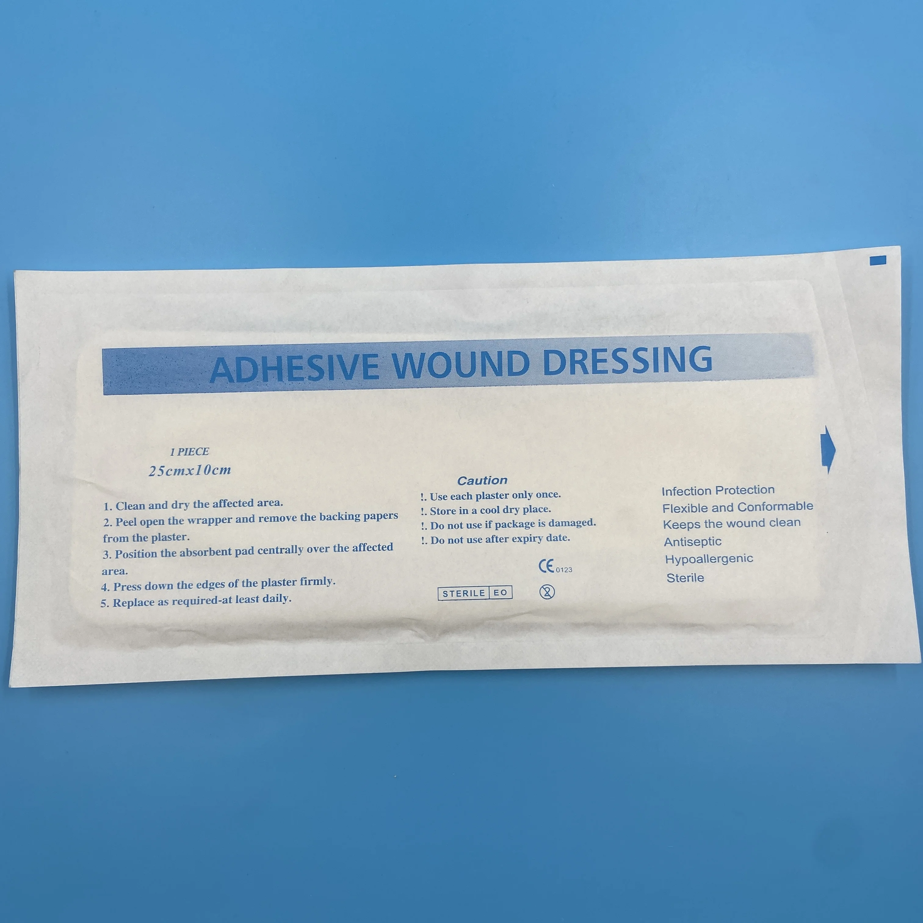 6X8cm Disposable Sterile iv cannula fixation non woven iv dressing