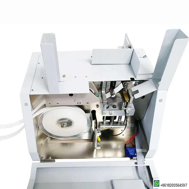 GB-208 brochures binding machine Currency/Money automatic bundling machine