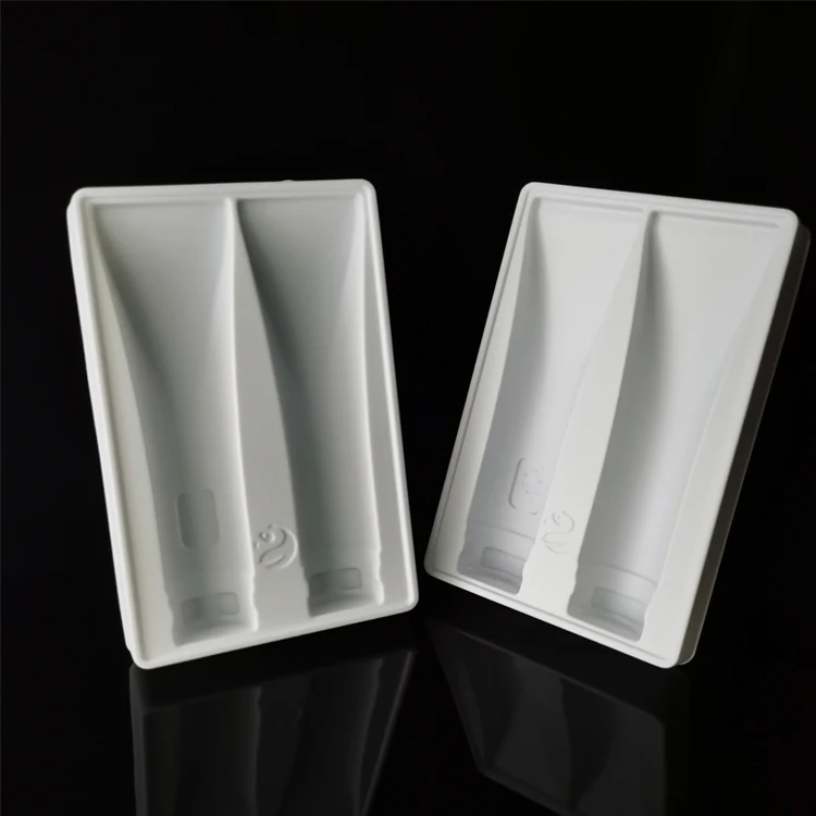 
Customized cosmetic plastic blister trays packaging inner position box insert products 