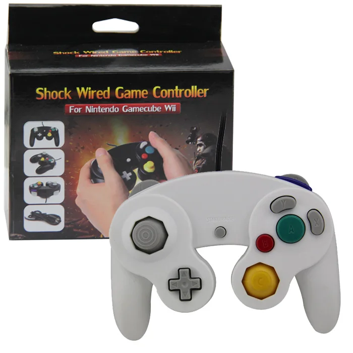 Wired Gaming Game Controller Gamepad For NGC GameCuber