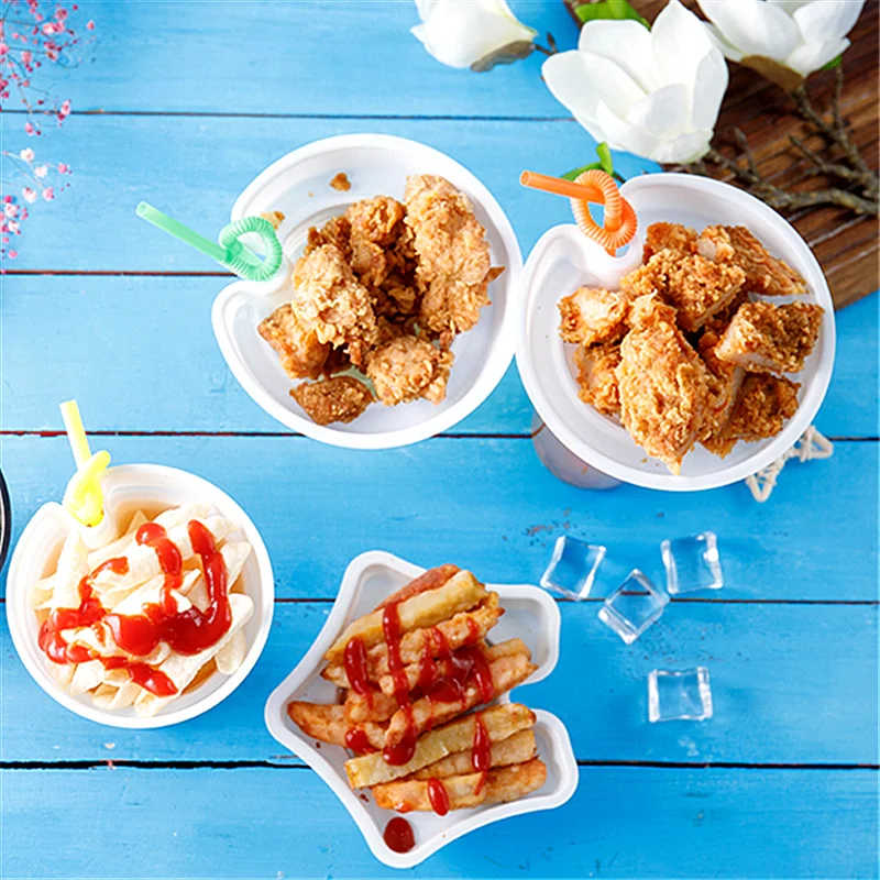 10pcs BubbLe Tea CUP High temperature resistant PP material safe for food disposable plastic milk tea cup juice cup transparent