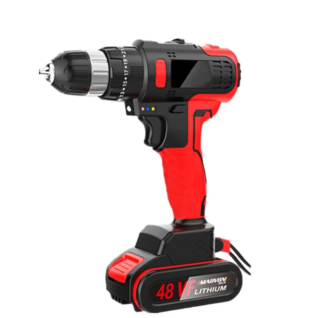 Customizable logo electric screwdriver drill with lithium ion battery cordless electric drill tool high quality drill