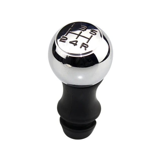 5 Speed Chrome Shifter Gear Knobs For For Peugeot 106 206 207 307 308 406 408