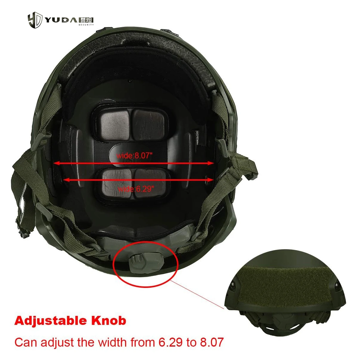 Yuda Factory price High Cut UHMWPE/Aramid/kevlar helmet wendy tactical fast combat helmet with Side Rails
