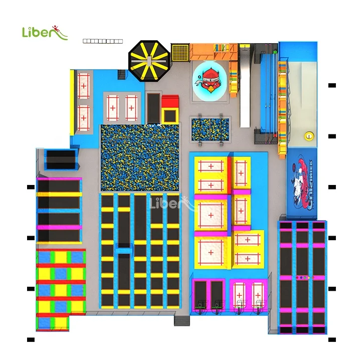 TUV Approved High Quality Factory Price Good Service Trampoline Park Indoor for Commercial