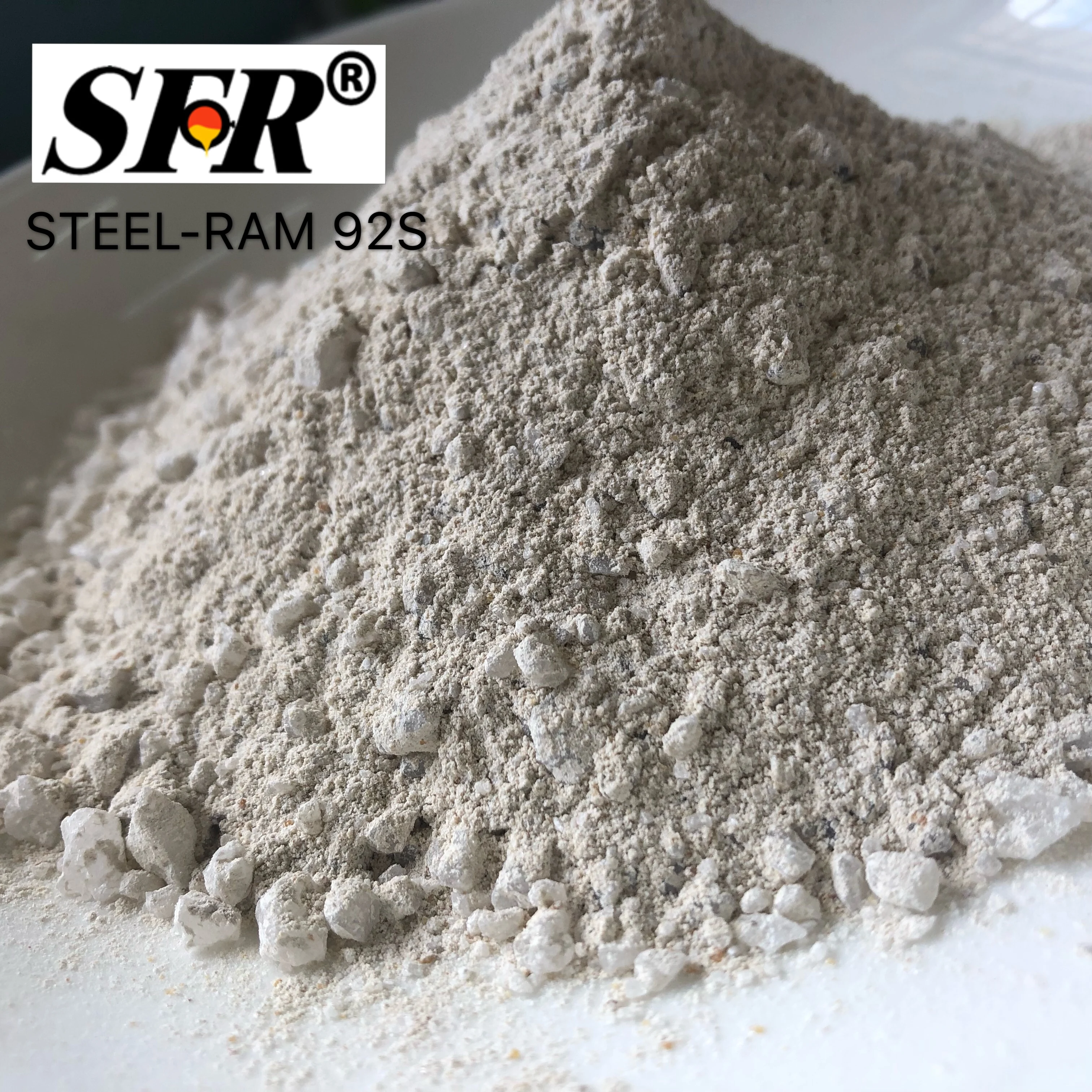 
STEEL-RAM 92S Foundry refractory for coreless induction furnace refractory System for Coreless Induction Furnace 
