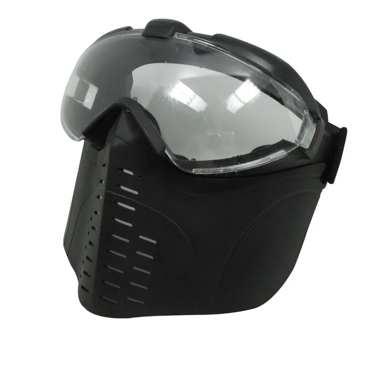 Tactical Mask Goggles Outdoor Training Detachable Skeleton Full Face Mask Motorcycle Glasses Tactical Skull Masks for Helmet