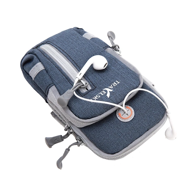 
Travelsky air permeable water-resistant mobile phone gym arm sports bag 
