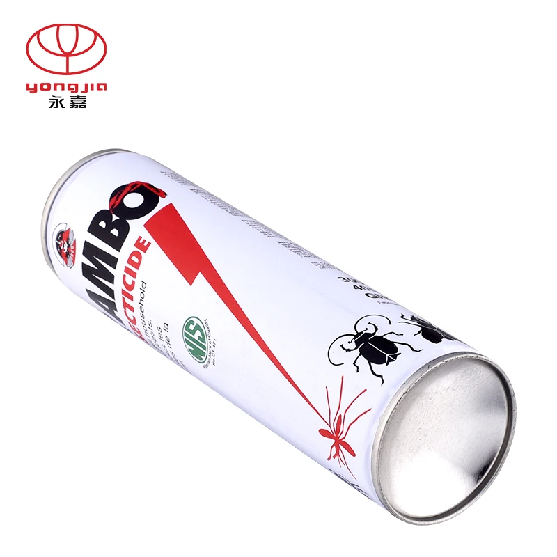 Guangzhou factory wholesale diameter 52mm 65mm 400ml empty aerosol spraycap nozzle bottle