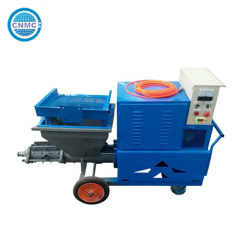 Hot Sale Automatic Wall Concrete Cement Mortar Spray Machine For Conveying Cement By CNMC
