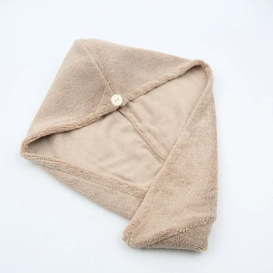 Custom Logo Color Quick Drying Hair Turban Hair Twist Microfiber Quick Dry Hair Towel