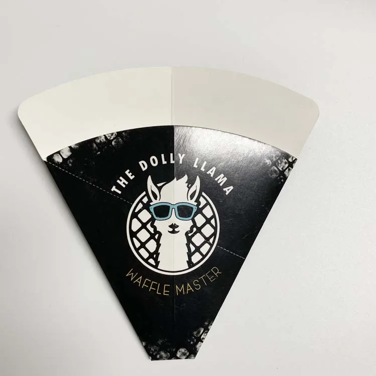 take away printing design leakproof crepe paper box printed logo