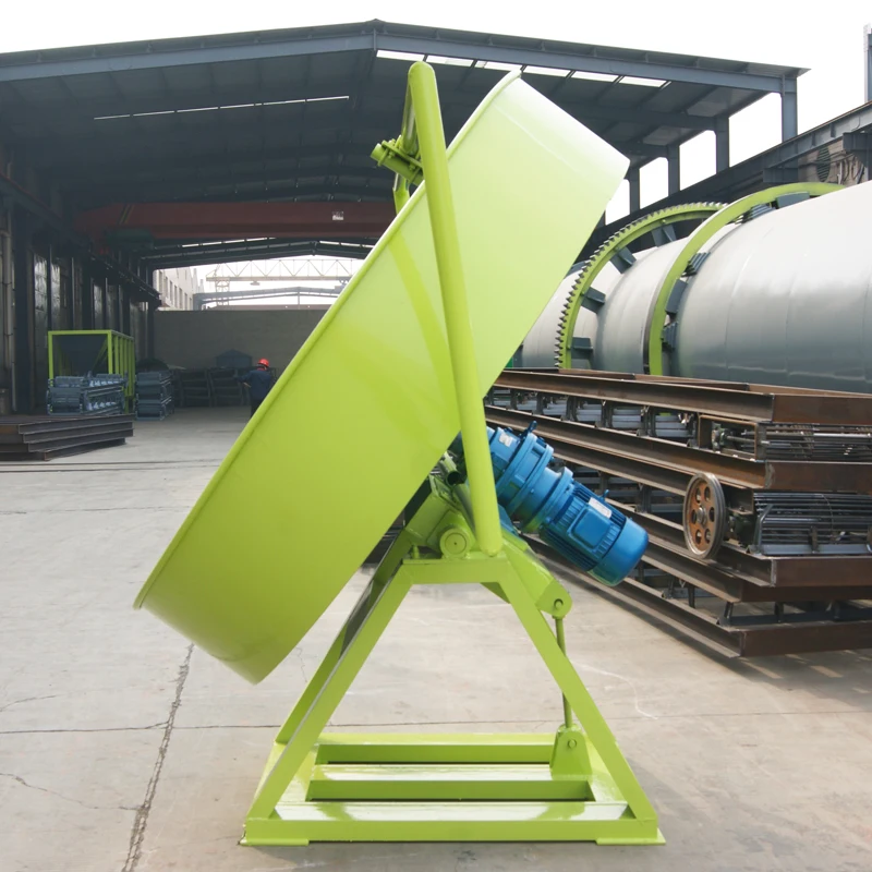 High quality TDYZ-600 food npk granulation plant equipment organic fertilizer disc granulating machine