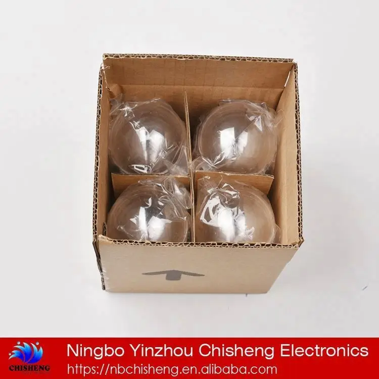 2024 Wholesale 60/80/100mm personalized clear christmas balls tree indoor gift ornament baubles decoration plastic empty balls