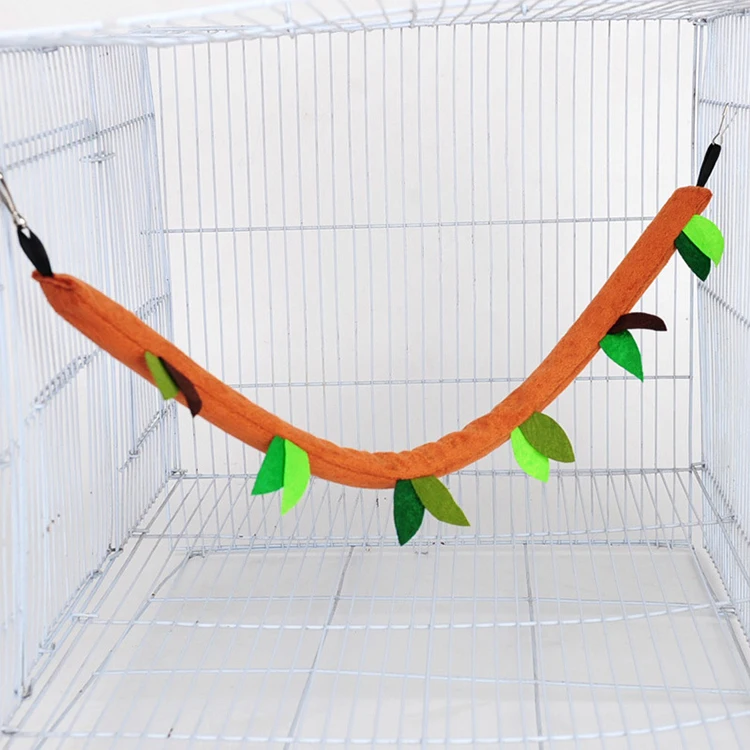 5pcs Hamster Sleeping Nest Hanging Tunnel and Swing for Sugar Glider Squirrel Playing Sleeping