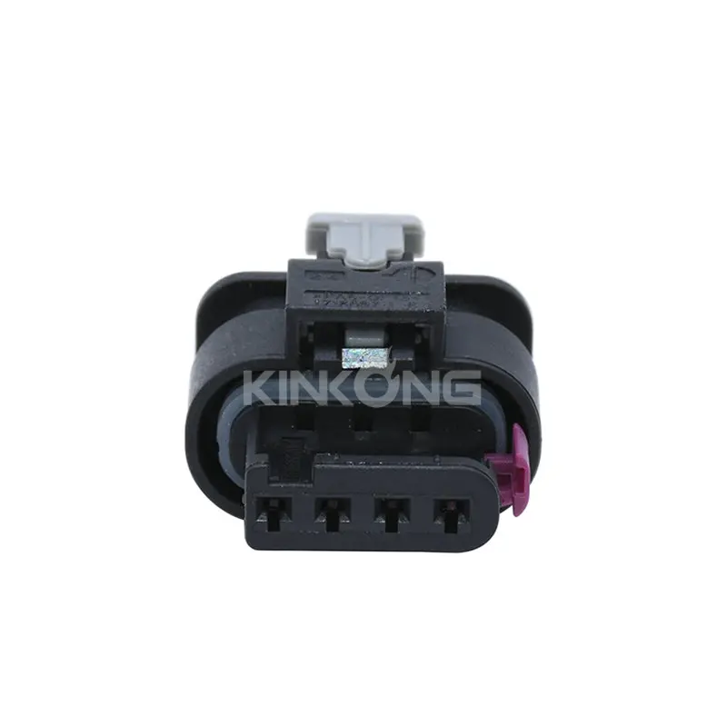 Kinkong 4 Pin Female MAP Sensor Automotive Connector Plugs For VW Audi A4 A6L Golf Magotan 1-1718645-1