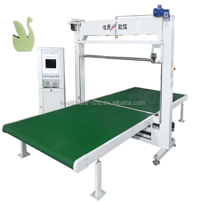 hot sale cnc vertical foam cutting machine contour cutter for sponge