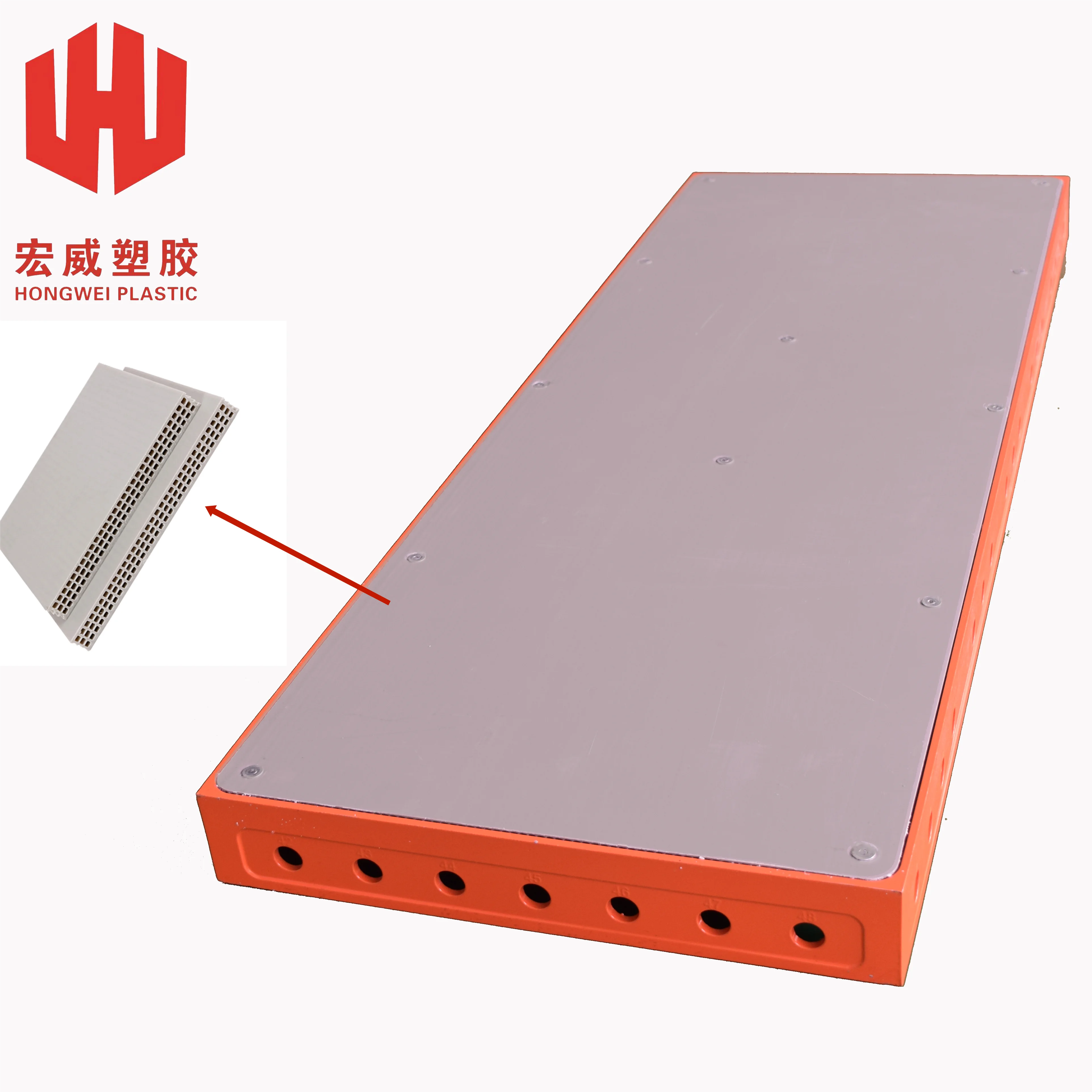 new launched hot selling aluminium alloy plastic template construction framework system for construction building