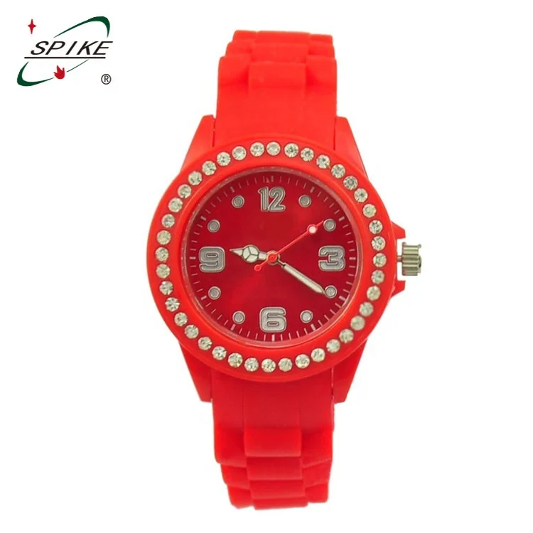 Custom fake diamond watch/Chrono diamond watch