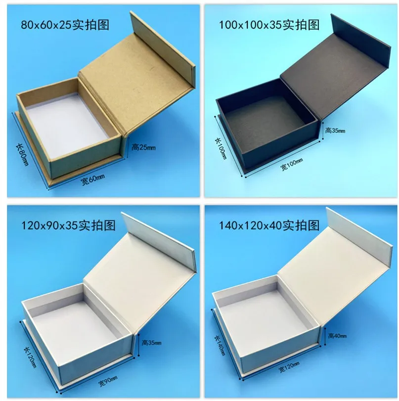 custom black flap paper rigid perfume gift packaging magnet box