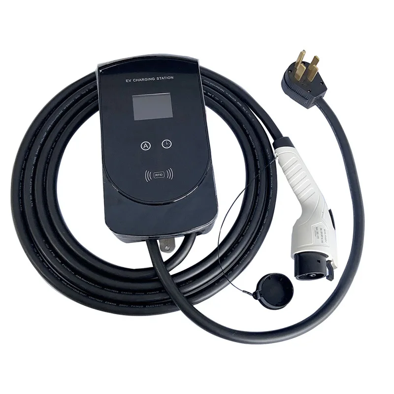 Electric vehicle charging pile 3-phase 380V wall-mounted charging pile 16A 32A 22kw AC charging pile household