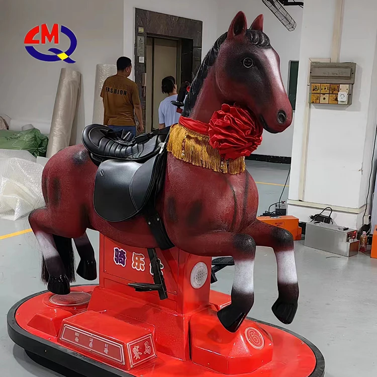 Kids & Adults Horse Riding Toy Mechanical Walking RideOn