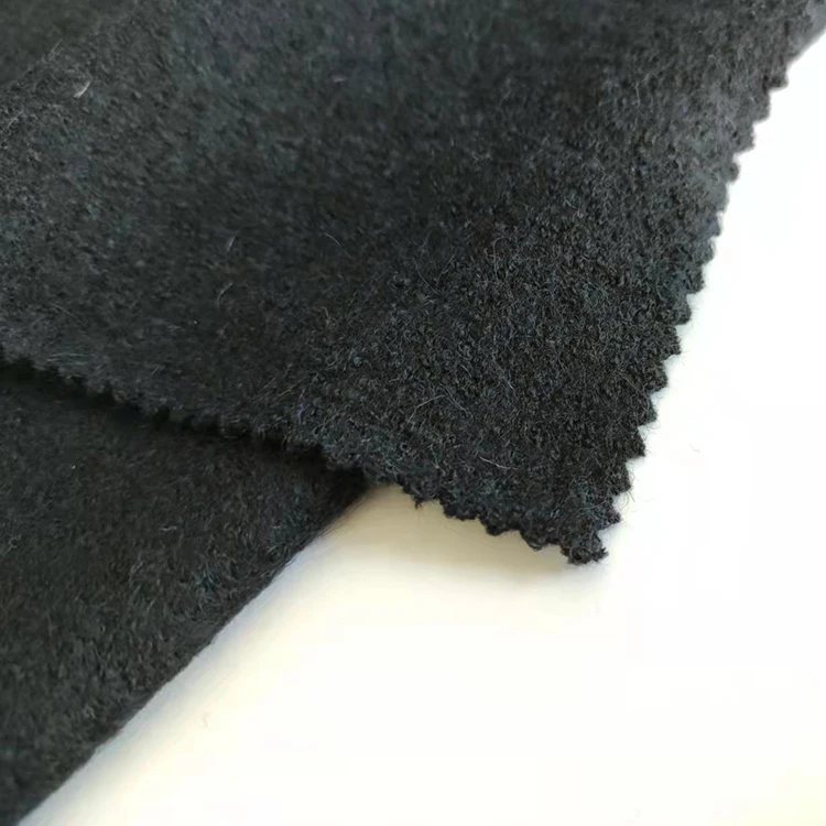 Hot Sale Boiled Wool Suit Fabric 50% Wool Other Blended For Cardigan